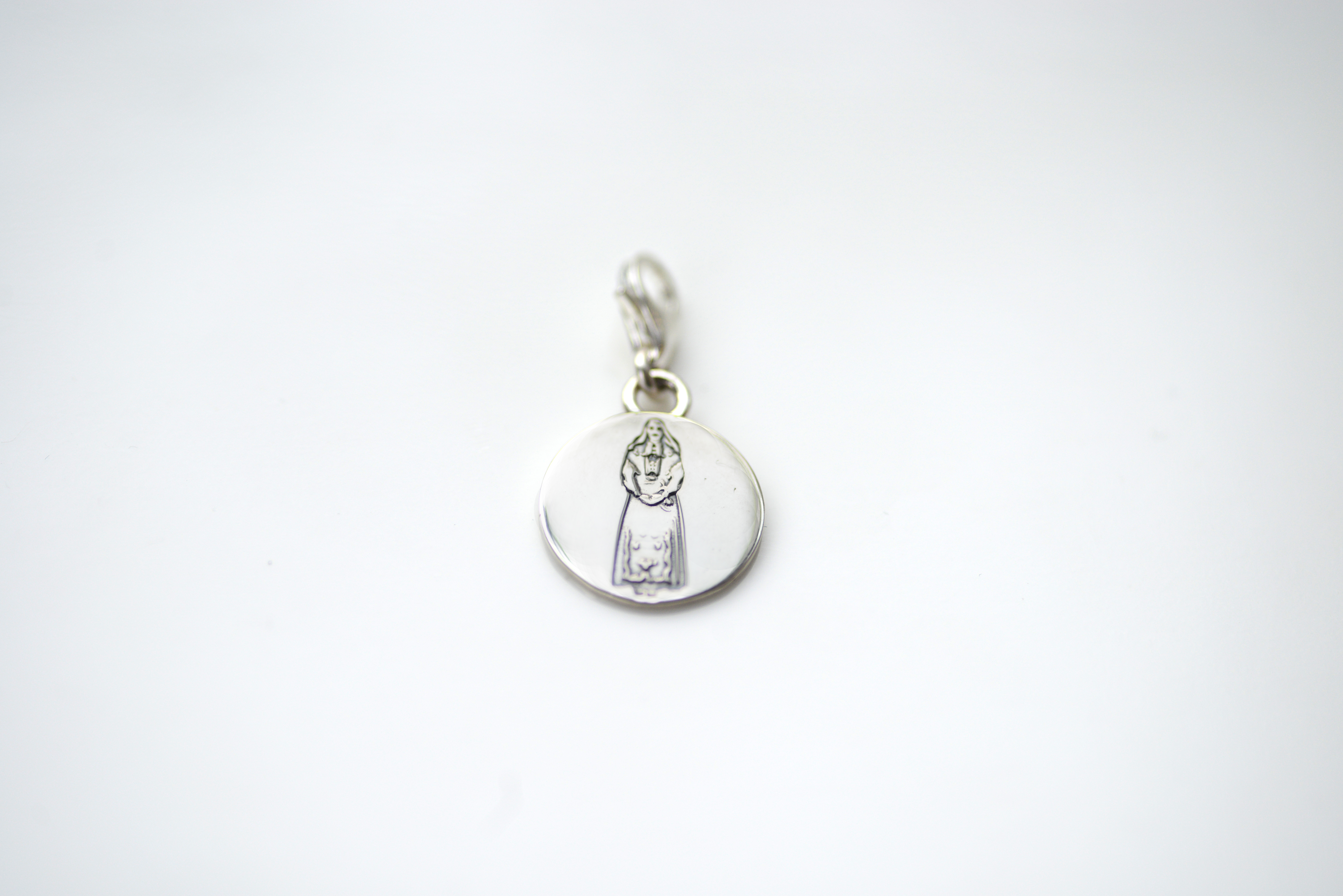 Norwegian girl charm